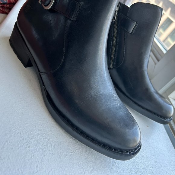 Born black leather spring into spring boots NWT sz 39 "jaylean" - Picture 4 of 10